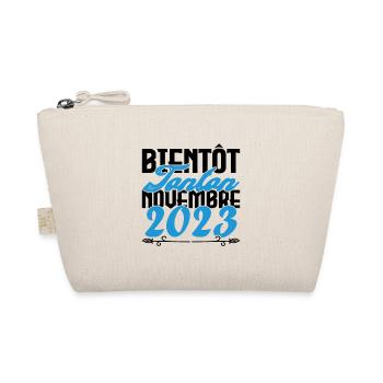Annonce grossesse. bientôt Tonton Novembre 2023. - Trousse biologique - nature - Devant