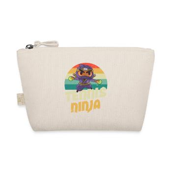 Funny Sports Player Coach Ball Asian Japan - Organic Pouch - nature - Front