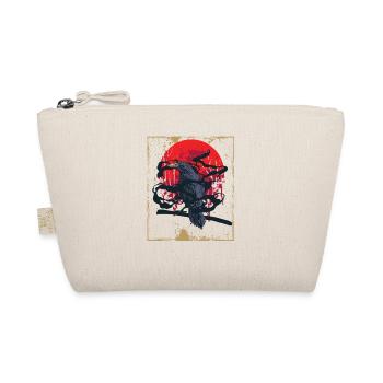 Gothique Crâne-Rouge Lune-Corneille Noire - Trousse biologique - nature - Devant