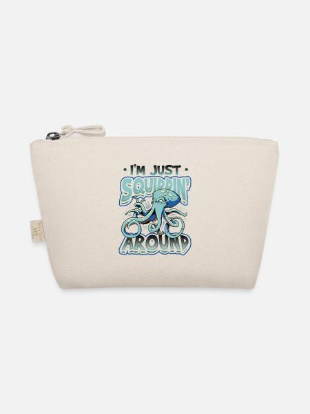 I'm just an octopus - Organic Pouch - nature - Front