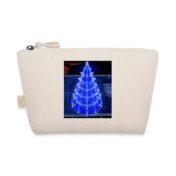 Weihnachten Weihnachtsbaum Schematic Blaupause - Bio-Täschchen - Natur - Vorne