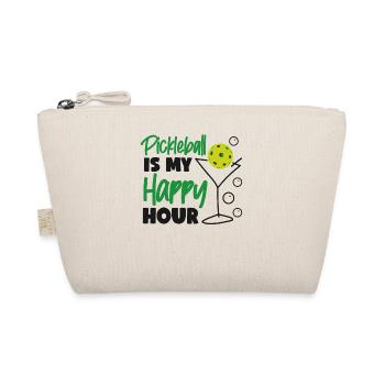 Pickleball Cocktail Pickleball Is - Organic Pouch - nature - Front