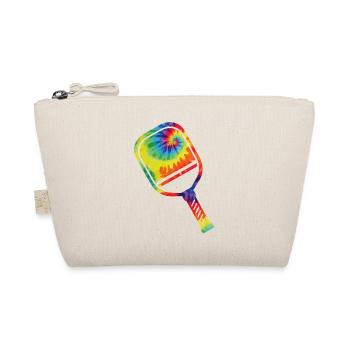 Pickleball Paddle Tie Dye Retro - Trousse biologique - nature - Devant