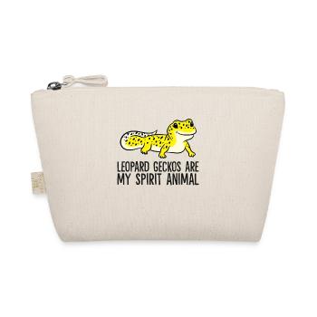 Leopard Geckos Are My Spirit Animal Leopard Gecko - Organic Pouch - nature - Front