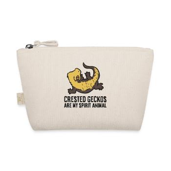 Crested Geckos Are My Spirit Animal Crested Gecko - Organic Pouch - nature - Front