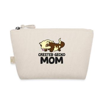 Crested Gecko Mom Lizard Reptile Crested Gecko - Organic Pouch - nature - Front