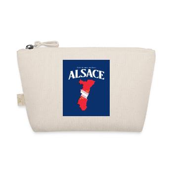 Fier de mes Racines Alsace Bleu - Trousse biologique - nature - Devant