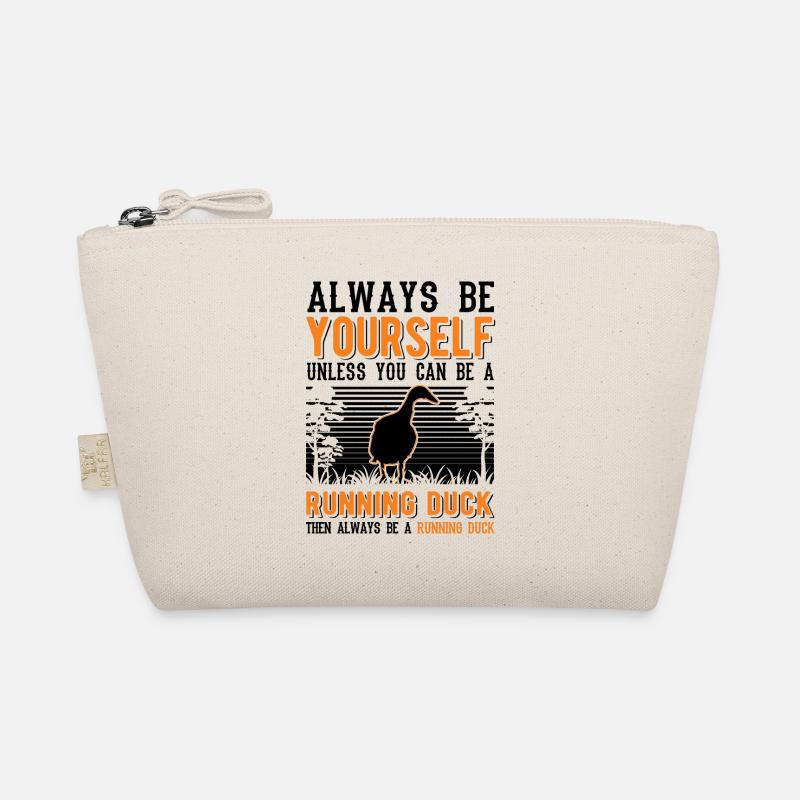 Indian Running Duck Gift Running Duck Organic Pouch