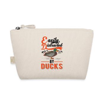 Easily distracted by Ducks duck breeder - Organic Pouch - nature - Front