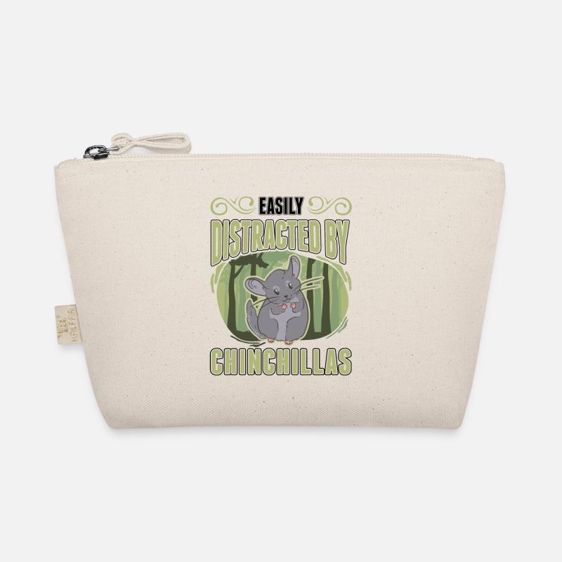 Easily distracted by Chinchillas Bio-Täschchen