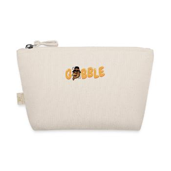Gobble Pilgrim - Funny Thanksgiving Turkey - Organic Pouch - nature - Front