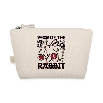 Year of the rabbit chinese new year zodiacs fun - Organic Pouch - nature - Front