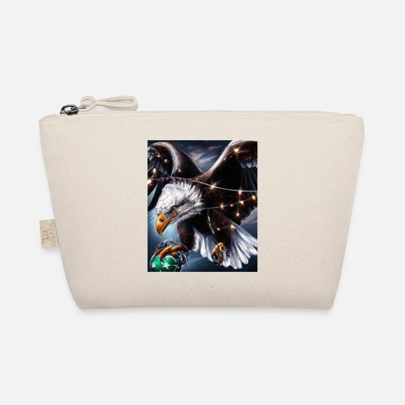 American Christmas White-tailed Eagle with Organic Pouch