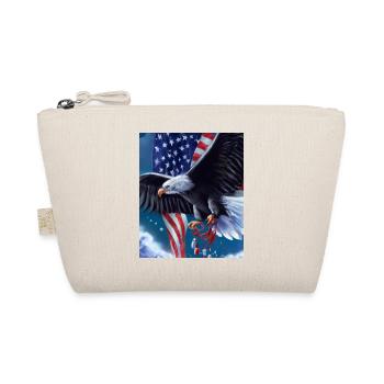 American Christmas White-tailed Eagle with - Organic Pouch - nature - Front