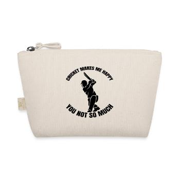 Cricket Slogan Team Cricket Gift Cricket Fan - Organic Pouch - nature - Front