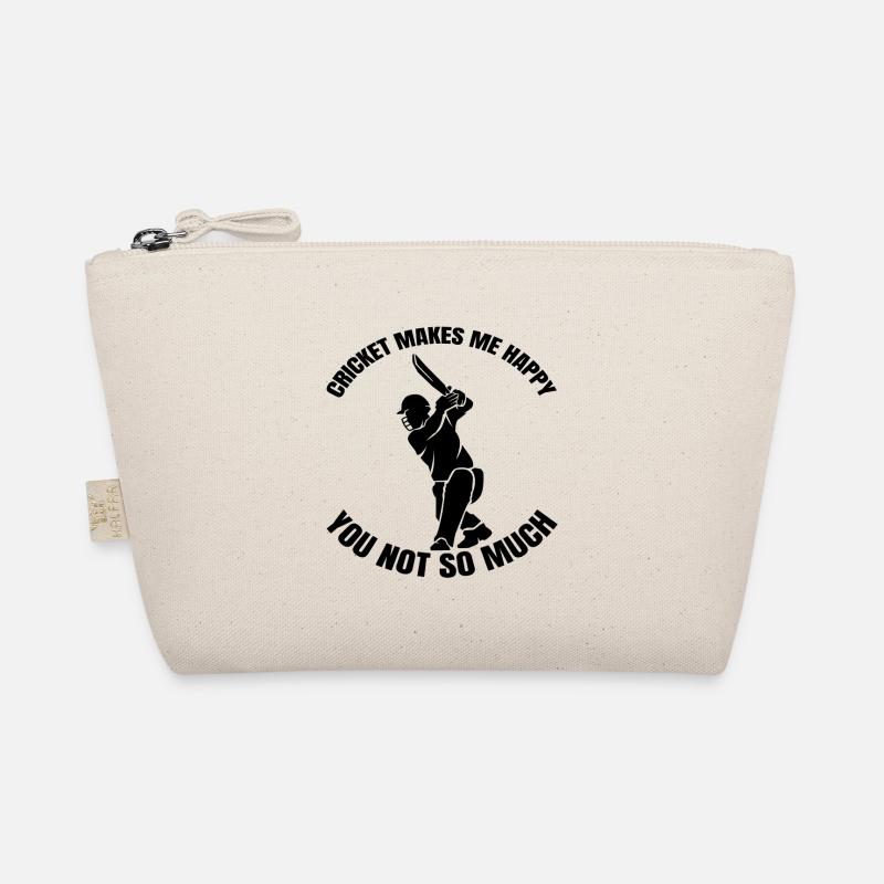 Cricket Slogan Équipe Cricket Cadeau Fan de cricket Trousse biologique