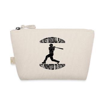 Baseball Baseball lover dad baseball game dad - Organic Pouch - nature - Front
