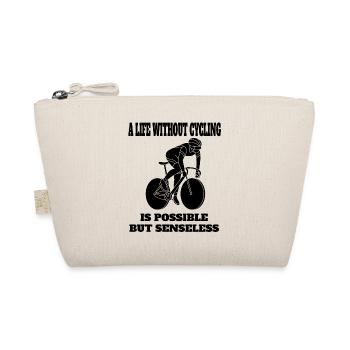 Bike Cycling Bike Tour Mountain Bike Cycling - Organic Pouch - nature - Front