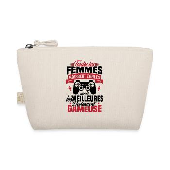 Les meilleures femmes deviennent gameuse - Trousse biologique - nature - Devant