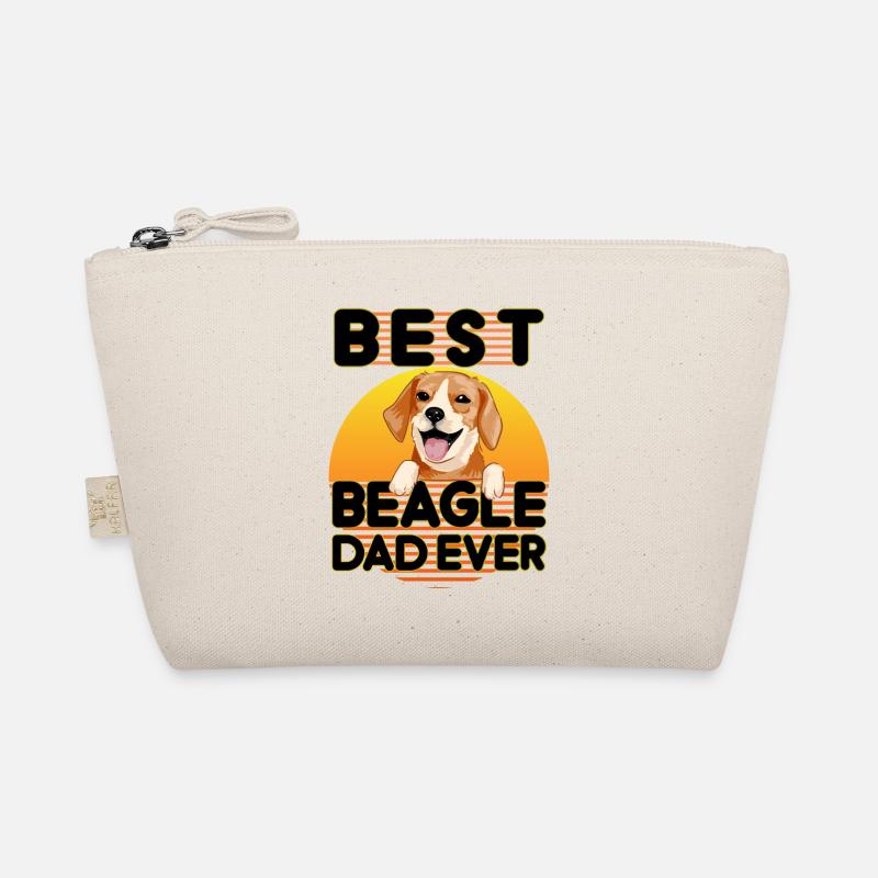 Best Beagle Dad Ever Funny Beagle Lover Dog Dad - Bio-Täschchen - Natur