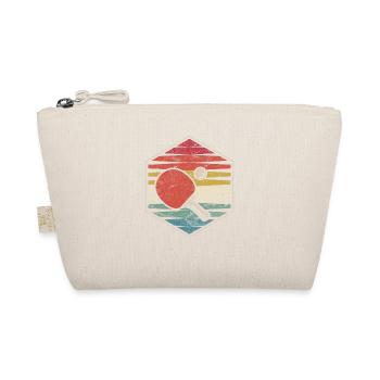Drôle de chat Ping Pong Joueur de tennis de table Design Cat - Trousse biologique - nature - Devant