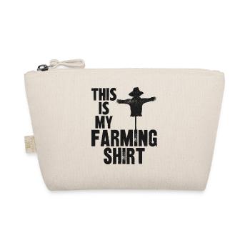 Farming Farmer Vintage This Is My - Organic Pouch - nature - Front