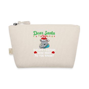 Cher Père Noël avant que j’explique combien savez-vous - Trousse biologique - nature - Devant