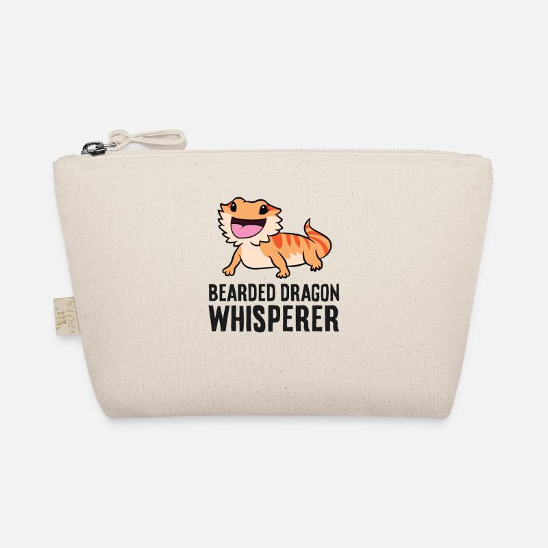 Bartagamenflüsterer Reptil Bartagamenbesitzer Bio-Täschchen