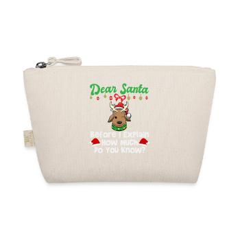 Cher Père Noël avant que j’explique combien savez-vous - Trousse biologique - nature - Devant