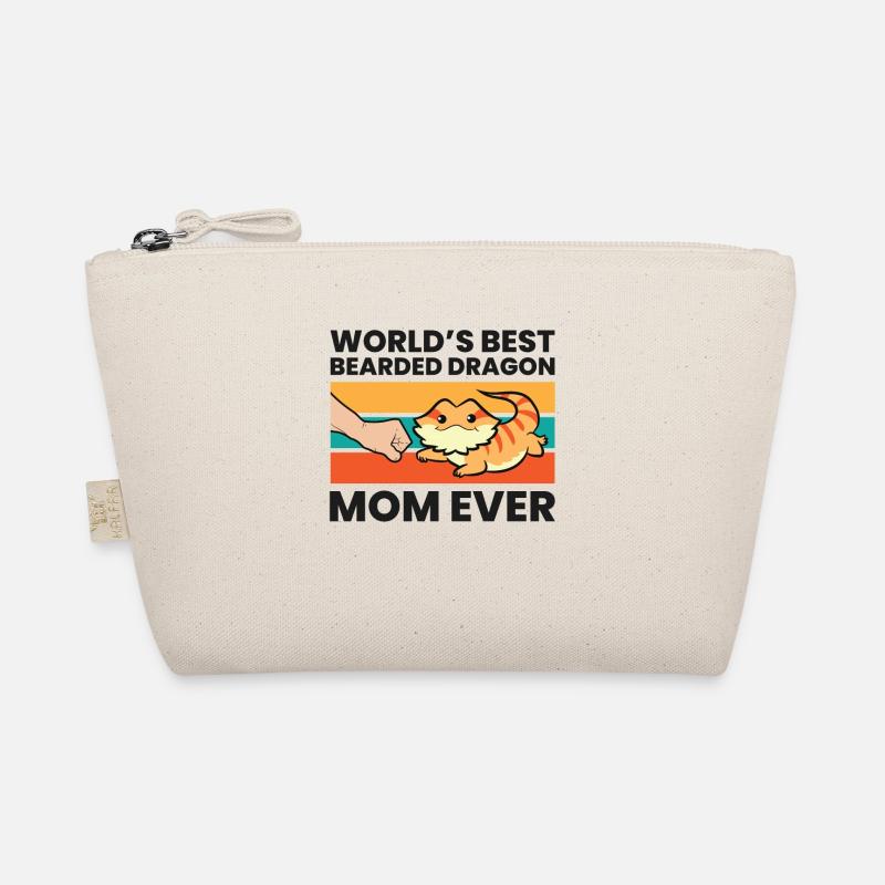 Bartagame Mama World's Best Bearded Dragon Mom Bio-Täschchen