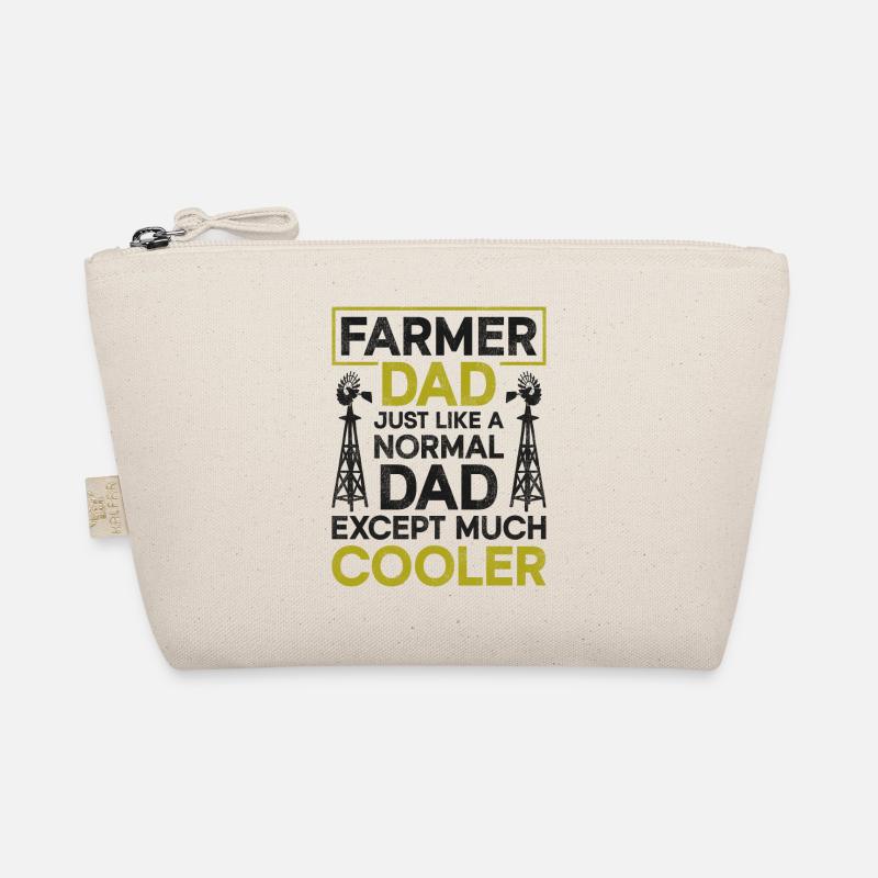 Farming Farmer Dad Father Vintage Organic Pouch