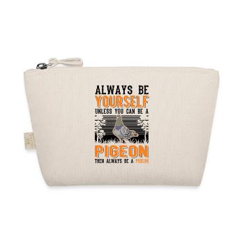 Pigeon Gift Pigeon Fancier Carrier Pigeon - Organic Pouch - nature - Front