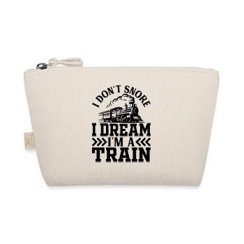 Train de locomotive - Je ne ronfle pas Je rêve I - Trousse biologique - nature - Devant