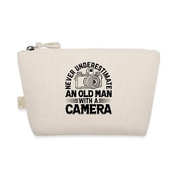 Never Underestimate An Old Man With A Camera Photo - Organic Pouch - nature - Front