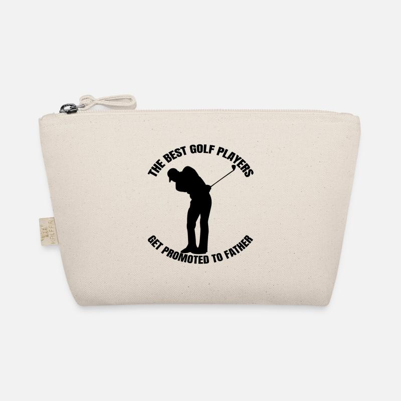 Golf Dad Golfspieler Vater Golfball Golfschläger Bio-Täschchen
