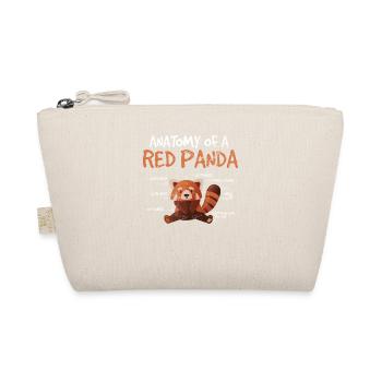 Red Panda Anatomy of a Red Panda Science Zoologist - Organic Pouch - nature - Front