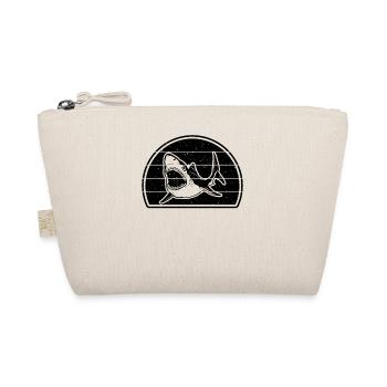 Shark Fish Shark Lover Sharkfish Great White Shark - Organic Pouch - nature - Front