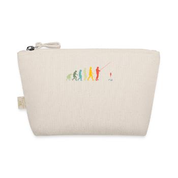 Angler Gift Idea Hobby Fishing - Organic Pouch - nature - Front
