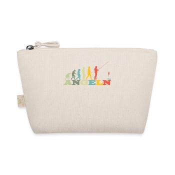 Angler Geschenkidee Hobby Angeln - Bio-Täschchen - Natur - Vorne