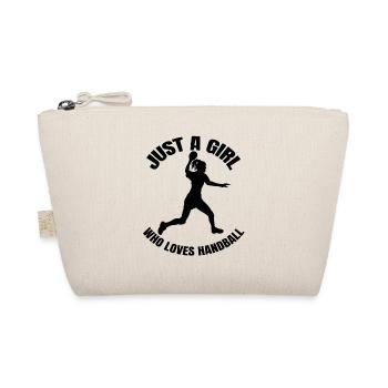 Joueuse de handball Handball Femmes Handballeur - Trousse biologique - nature - Devant