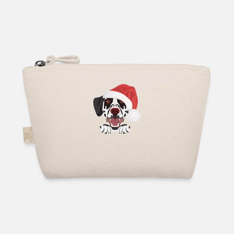 Dalmatian Merry Christmas Organic Pouch