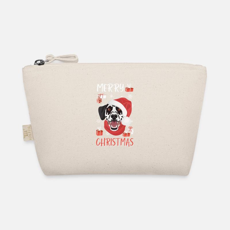 Dalmatian Merry Christmas Organic Pouch
