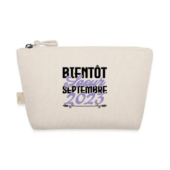 Annonce grossesse. bientôt Sœur Septembre 2023. - Trousse biologique - nature - Devant
