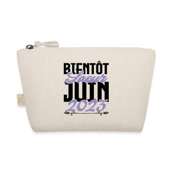 Annonce grossesse. bientôt Sœur Juin 2023.soeur - Trousse biologique - nature - Devant