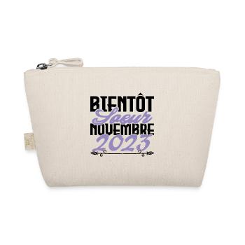 Annonce grossesse. bientôt Sœur Novembre 2023. - Trousse biologique - nature - Devant