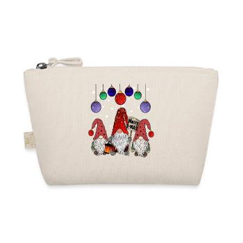 Famille Gnome Elfes de Noël - Trousse biologique - nature - Devant