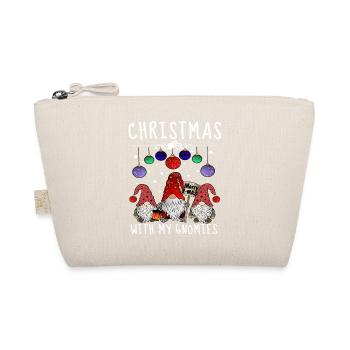 Famille Gnome Elfes de Noël - Trousse biologique - nature - Devant