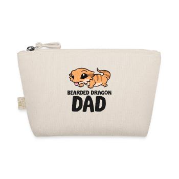 Bearded Dragon Dad Lizard Reptile Bearded Dragon - Organic Pouch - nature - Front
