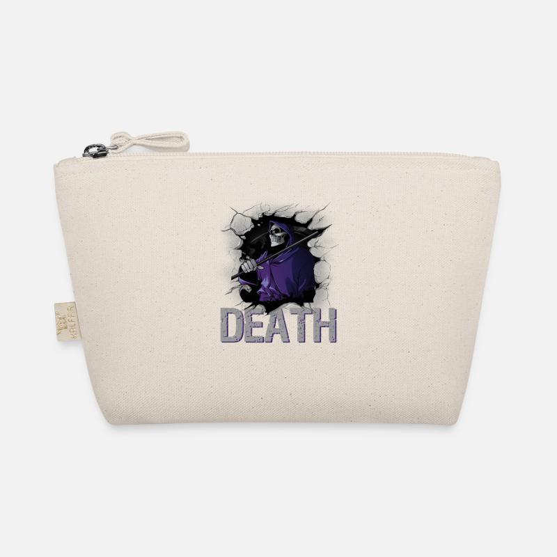 Halloween Ghost Spooky Evil Wait a Couple Organic Pouch