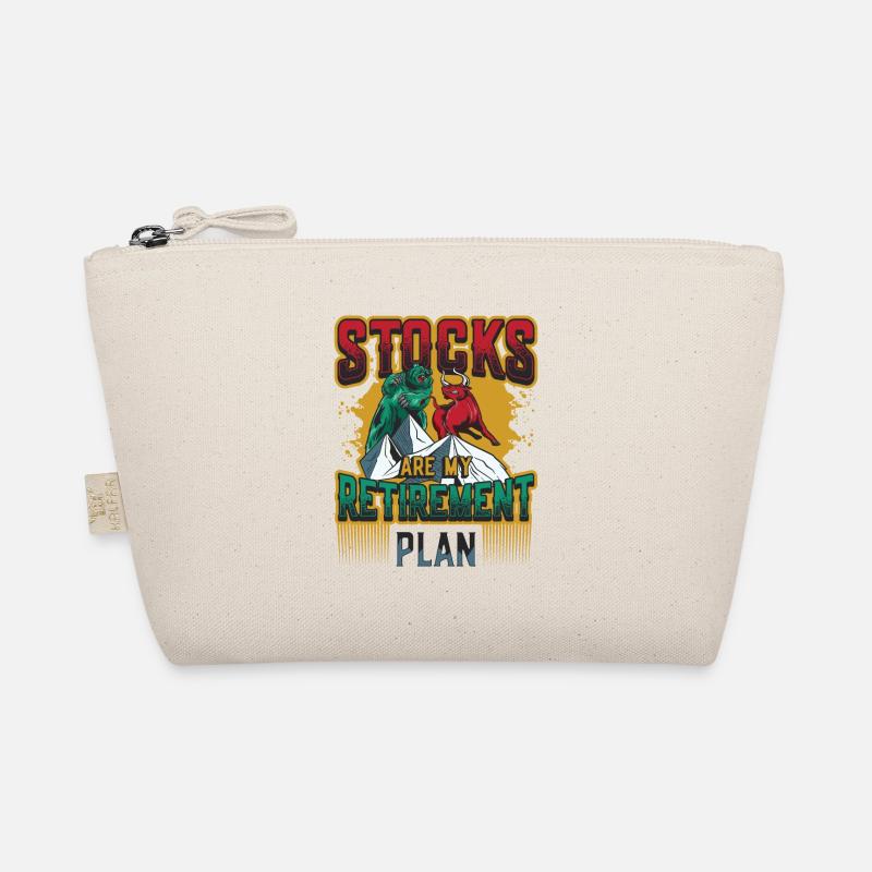 Stocks are my retirement plan Organic Pouch